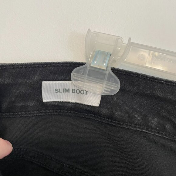 TORRID Plus Size Slim Boot Jean Vintage Stretch Black Mid Rise Bootcut Jeans 18 - Picture 8 of 16